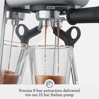 Breville Bambino Plus, Black Stainless Steel - Image 4