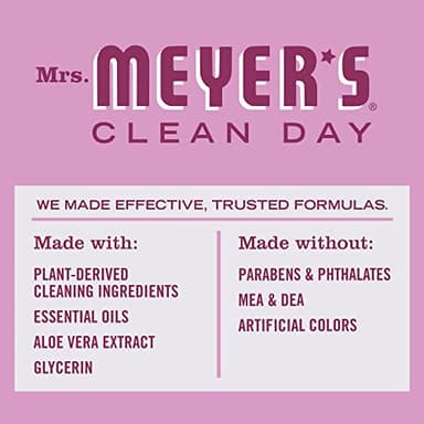 MRS. MEYER'S CLEAN DAY Liquid Dish Soap Refill, Biodegradable Formula, Peony, 48 fl. oz - Image 4