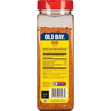 OLD BAY Rub, 22 oz - One 22 Ounce Container of OLD BAY Seasoning Rub, Perfect for Sealing in Juices on Meat and Seafood for a Savory Flavor - Image 3
