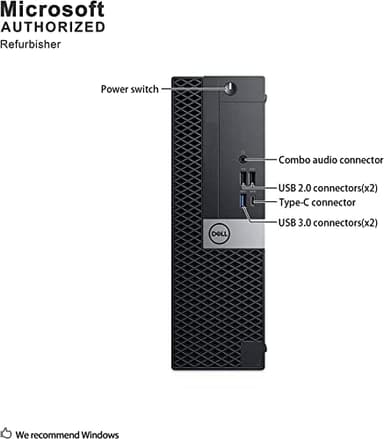 Dell Optiplex 7050 SFF Small Form Factor Desktop PC Win11 Pro, Quad Core i7-6th 3.4GHz to 4.0GHz, 16GB RAM, 512GB SSD, Keyboard, 4K Support (Renewed) - Image 2