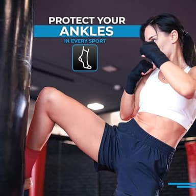 WYOX Women, Men, and Youth - Plantar Fasciitis Brace, Ankle Support Brace for Men, Workout and Sports Ankle, Perfect for Stability and Support in All Activities - Image 8