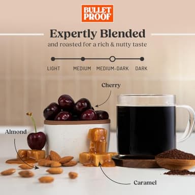 Bulletproof The Mentalist Medium-Dark Roast Whole Bean Coffee, 5 Pounds (bulk), 100% Arabica Beans, Clean Coffee Tested for Toxins, Packaging May Vary - Image 3