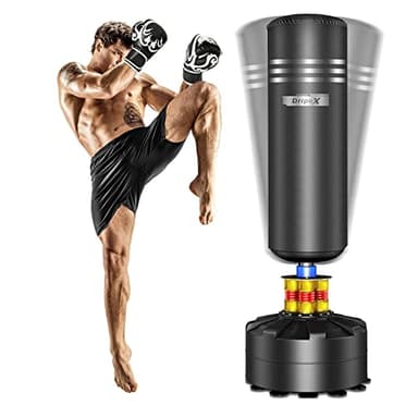 Dripex Freestanding Punching Bag 69''- 182lb Heavy Boxing Bag with Stand for Adult - Men Women Standing Boxing Bags for Home Gym - Image 1