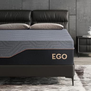 Dyonery King 14 Inch Memory Foam Mattress in a Box, Jacquard Fabric Cover, Made in The USA of US Foam and Global Materials, CertiPUR-US Certified, Fiberglass Free Mattress, 76”x80” - Image 6