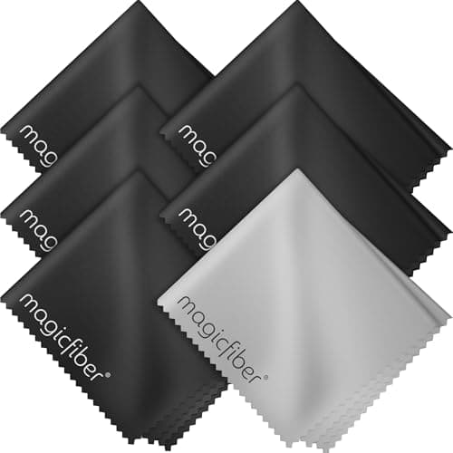 MagicFiber Microfiber Cleaning Cloth, 6 Pack - Premium Cloth for Glasses, Lens, Screens & More - Image 1