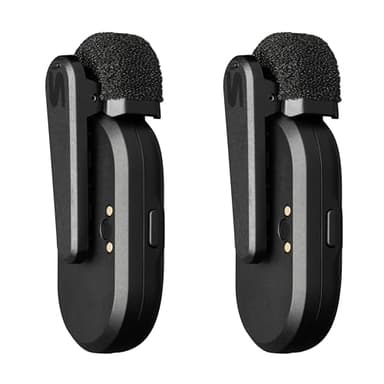 Shure MoveMic Two Kit - Pro Wireless Lavalier Microphones with Camera Receiver for DSLRs, iPhone, Android, Mac & PC, 2 Bluetooth Mini Mics, 24 Hours Charge, IPX4, Portable Clip Lavs (MV-Two-KIT-Z7) - Image 12