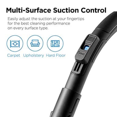 Eureka WhirlWind Bagless Canister 2.5L Vacuum Cleaner, Lightweight Vac for Carpets and Hard Floors, NEN110A, Blue - Image 5