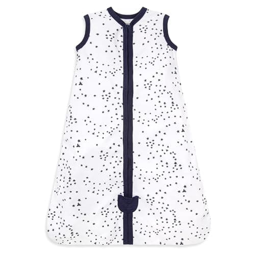 Burt's Bees Baby Beekeeper Wearable Blanket Winter, Organic Cotton Swaddle 0.5 or 1.5 TOG, Baby Infant Wearable Blanket & Essentials Shower Gift - Image 1