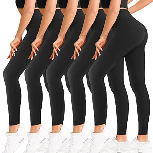 Natural Feelings Buttercloud High Waisted Leggings for Women Ultra Soft Stretch Slim Yoga Leggings - Image 1