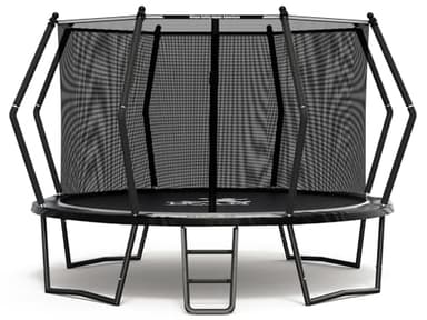 BCAN Trampoline 8FT 10FT 12FT 14FT 15FT 16FT Recreational Trampoline with Enclosure for Kids Adults, ASTM Approved, Outdoor Trampoline with Ladder for Kids - Image 1