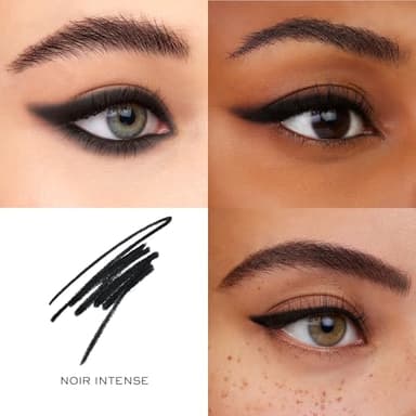 Lancôme Le Stylo Waterproof Eyeliner Pencil - Creamy & Highly Pigmented - Seamless Blending & Smudging - 02 Noir Intense - Image 3