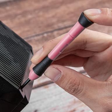 CARTMAN 39Piece Tool Set General Household Hand Tool Kit with Plastic Toolbox Storage Case Pink - Image 3