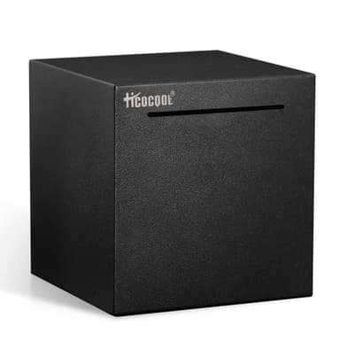 hicocool Stainless Steel Piggy Bank for Adults, Must Break to Open for Real Money, Unbreakable Metal Money Bank for Cash Saving(4.72 inch, Black) - Image 7