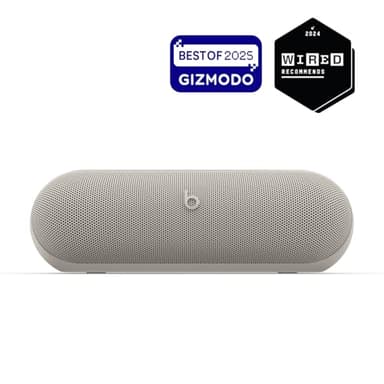 Beats Pill x Kim Kardashian - Wireless Bluetooth Speaker and Portable Charger via USB-C - Up to 24 Hours Battery Life, IP67 Water Resistant, Apple & Android Compatible, Built-in Mic – Light Gray - Image 2
