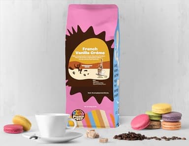Perfect Samplers Flavored Ground Coffee Gift Box Variety Pack, Snickers, Baileys Hazelnut, French Vanilla, Medium Roast Ground Coffee Sampler, 3 Pack - Image 3