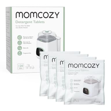 Momcozy Official Washing Block for Momcozy KleanPal Pro Baby Bottle Washer, 120 Detergent Tablets - Image 1