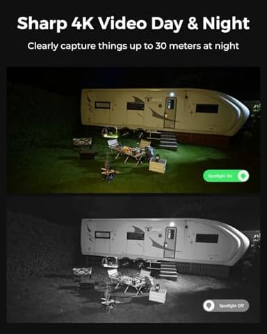 REOLINK 4K Dual Lens Cellular Security Camera, 4G LTE Auto Tracking, No WiFi Solar Powered, SIM Card Included, 6X Hybrid Zoom, 8MP Color Night Vision, Motion Alert, TrackMix LTE + SP, Updated Version - Image 3