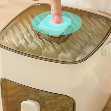 Portable Countertop Ice Maker Machine, 8 Cubes in 10 Mins, Ice Maker Countertop Ice Machine, Compact for Home/Camping/Office Bar/Party/Car (Purple+1pc car Cable) - Image 9