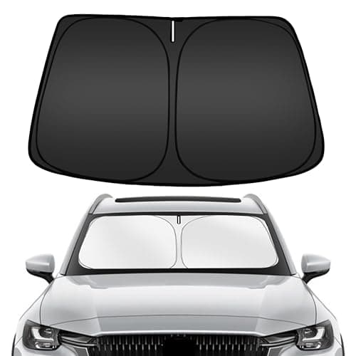 ARISMOTOR Windshield Sun Shade for Mazda CX-90 CX90 PHEV 2024-2025 2026, Custom Fit Foldable Front Window Sunshade Sun Visor Protector, Block UV Rays Keep Your Car Cooler - Image 1