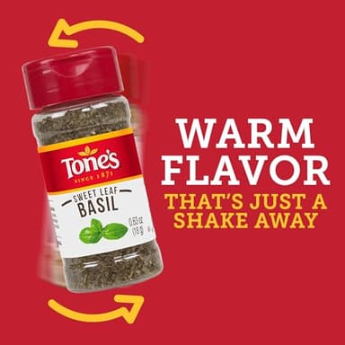 Tone's Sweet Leaf Basil, 0.63 Ounce - Image 4