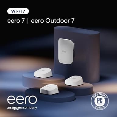 Amazon eero 7 (3-pack) with Amazon eero Outdoor 7 (1-pack) mesh wifi system - Image 7