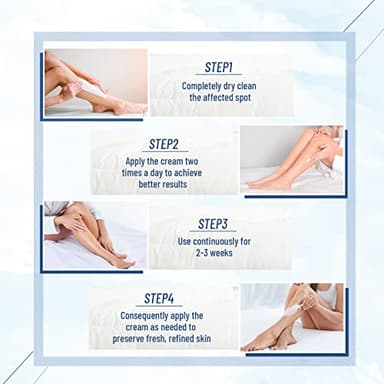 OUKEYA Urea Cream 42% plus Salicylic Acid 2% Net 5.29 Oz for Dry Cracked Feet,Heels,Knees,Elbows,Hands Repair Treatment Moisturizes and Removes Corns,Calluses,Dead Skin,and Softens Toenails - Image 6