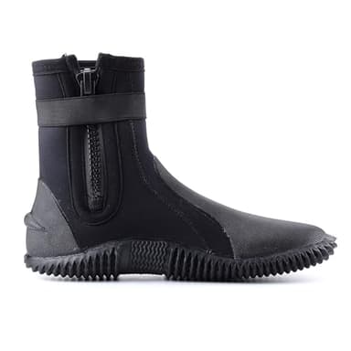 Coreskin Neoprene Dive Boots Zippered Premium 3mm with Anti-Slip Sole for Water Sports, Scuba Diving, Snorkeling, Rafting, Kayaking, Windsurfing(N-PM3mm8) - Image 4
