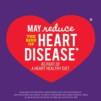 Multi Grain Cheerios, Heart Healthy Breakfast Cereal, Gluten Free, 9 oz - Image 6