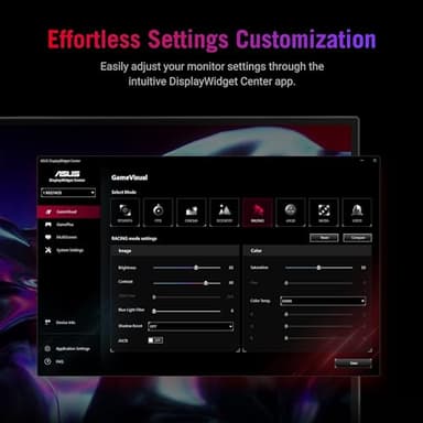 ASUS ROG Strix 27” QHD (2560x1440) HDR400 USB-C Gaming Monitor (XG27ACS), 180Hz,1ms, Fast IPS, 133% sRGB, Extreme Low Motion Blur Sync, G-Sync Compatible, DisplayWidget, Tripod Socket, 3 Year Warranty - Image 8