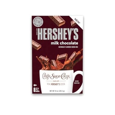 Candy Shop Cocoa HERSHEY'S Milk Chocolate Cocoa Mix, Hot Chocolate, Make Hot or Iced Cocoa, Made With Real Milk, Gluten Free, 1.25 oz packet (24 count) - Image 6