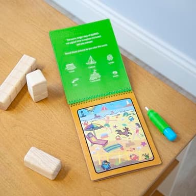 Melissa & Doug Let’s Explore Water Wow! Seasons Water-Reveal Pad – Reusable On The Go Travel Activity - FSC Certified - Image 10