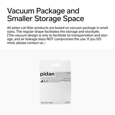 pidan Tofu Cat Litter Clumping,Flushable,Ultra Absorbent and Fast Drying, 100% Natural Ingredients Litter,Solubility in Water,Really Dust-Free,Less Scattering (5.3lb×1bag) - Image 7