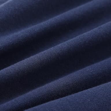 Owlivia Organic Cotton Baby Boy Girl Zip up Sleep N Play, Footless, Long Sleeve(18-24 Months, Wave & Navy) - Image 5