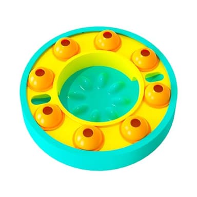 jovani Dog Slow Feeder Interactive Puzzle Slow Bowl for Small/Medium/Larger Dogs Puppy Maze Treat Dispenser Aggressive Chewers Beed Interactive Indoor Food Feeding Pet Supplies Birthday Fun Gift - Image 1