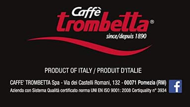 Trombetta l'espresso Decaffeinato,13.0 Pound(Pack of 8), blend of decaffeinated coffee, Rich aroma and full of flavor but without caffeine - Image 4