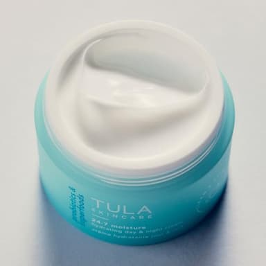 TULA Skin Care 24-7 Hydrating Day & Night Cream - Anti-Aging Moisturizer for Face, Contains Watermelon & Blueberry Extract, 1.5 oz. - Image 6