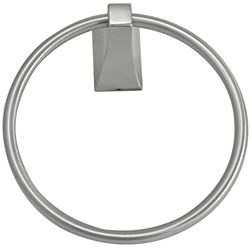 Paradise Bathworks 64028 Shangri-La Bath Hardware Towel Ring, Satin Nickel - Image 1