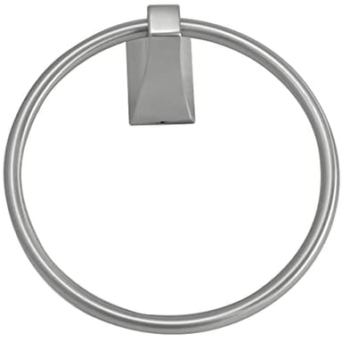 Paradise Bathworks 64028 Shangri-La Bath Hardware Towel Ring, Satin Nickel - Image 1