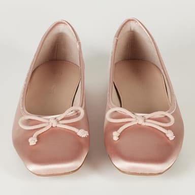The Drop Women's Pepper Ballet Flat with Bow, Blush Pink, 9 - Image 6