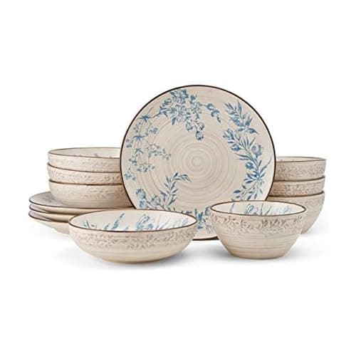 Pfaltzgraff Bella 12 Piece Dinnerware Set, Service For 4, Multicolor - Image 1