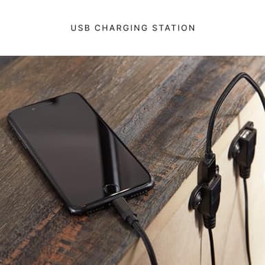 Signature Design by Ashley Boyington Contemporary Leather Match Power Reclining Sofa with USB Charging Ports, LED Lights and Adjustable Headrest, Light Gray - Image 22