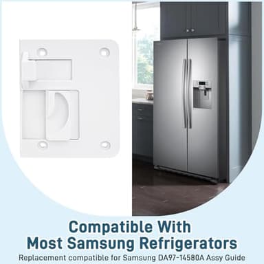 ELECTRAPICK DDA97-14580A For Samsung Refrigerator RF34H9950S4/AA、RF34H9960S4/AA, Flipper Guide Part - Image 2