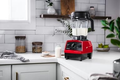 Vitamix Explorian Blender, Professional-Grade, 64 oz. Low-Profile Container, Red (Renewed Premium) - Image 4
