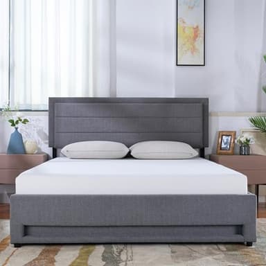 Planet Sleepings 6 Inch Twin Memory Foam Mattress for Cool Sleep Medium Firm Feel Zoned Pressure Relief Certified Safe Foams Removable Cover Bed in A Box - Image 7