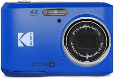 KODAK PIXPRO Friendly Zoom FZ45-BL 16MP Digital Camera with 4X Optical Zoom 27mm Wide Angle and 2.7" LCD Screen (Blue - Image 4
