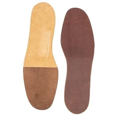 Nicks Boots DeltaArch™ Full Insoles, Men’s Shoe Size 8-9.5, Handcrafted in USA, Full Grain Leather Foot Bed, Comfortable, Durable - Image 1
