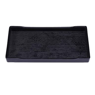 POPETPOP Reptile Water Dish : Plastic Reptile Water Bowl Bearded Dragon Food Bowl Food Dish Feeding for Turtles Lizards Snakes, 8.07x4.13x0.78inch - Image 1