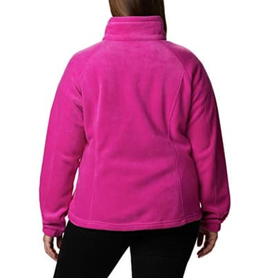 Columbia Women's Benton Springs Full Zip Jacket, Soft Fleece with Classic Fit Fuchsia - Image 6