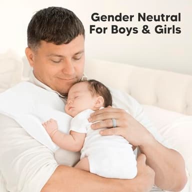 Organic Burp Cloths Baby Boy & Girl - 5-Pack Super Absorbent Cotton Burping Cloths for Babies, Soft & Plush Newborn Spit Up Rags, Infant Towels for Milk Spit Up, Unisex, Large 21" x 10" (Soft White) - Image 8