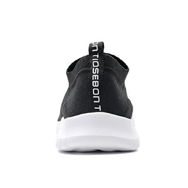 TIOSEBON Women's Walking Shoes Lightweight Mesh Slip-on- Breathable Running Soft Comfortable Sneakers 10 US Black - Image 3